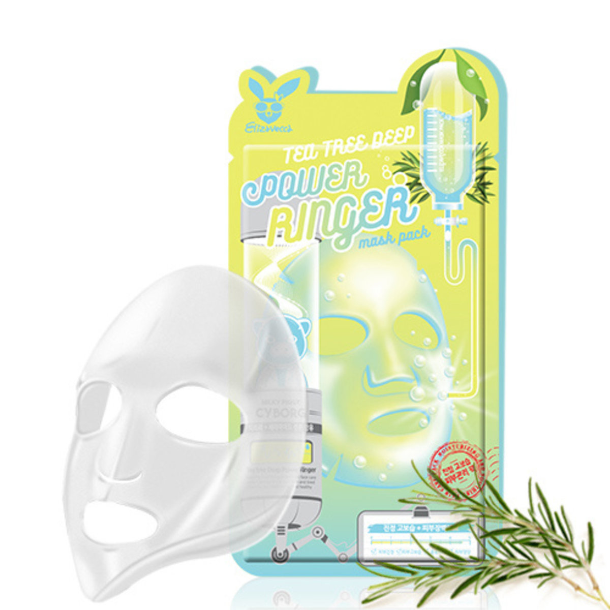 Elizavecca TEA TREE DEEP POWER RINGER MASK %