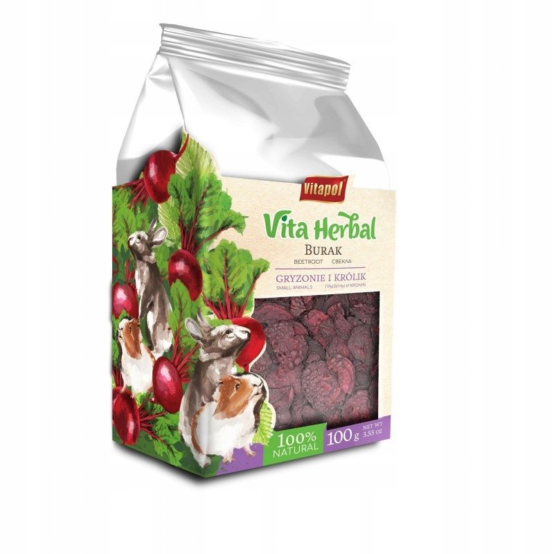 Vitapol Vita Herbal dla gryzoni i królika burak 100g ZVP-4149