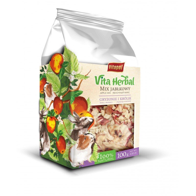 Vitapol Herbal Mix jabłkowy Gryzoni królika 100g