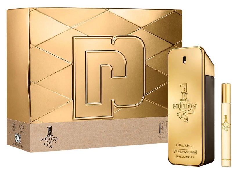 Paco Rabanne 1 Million EDT 200ml + EDT 10ml