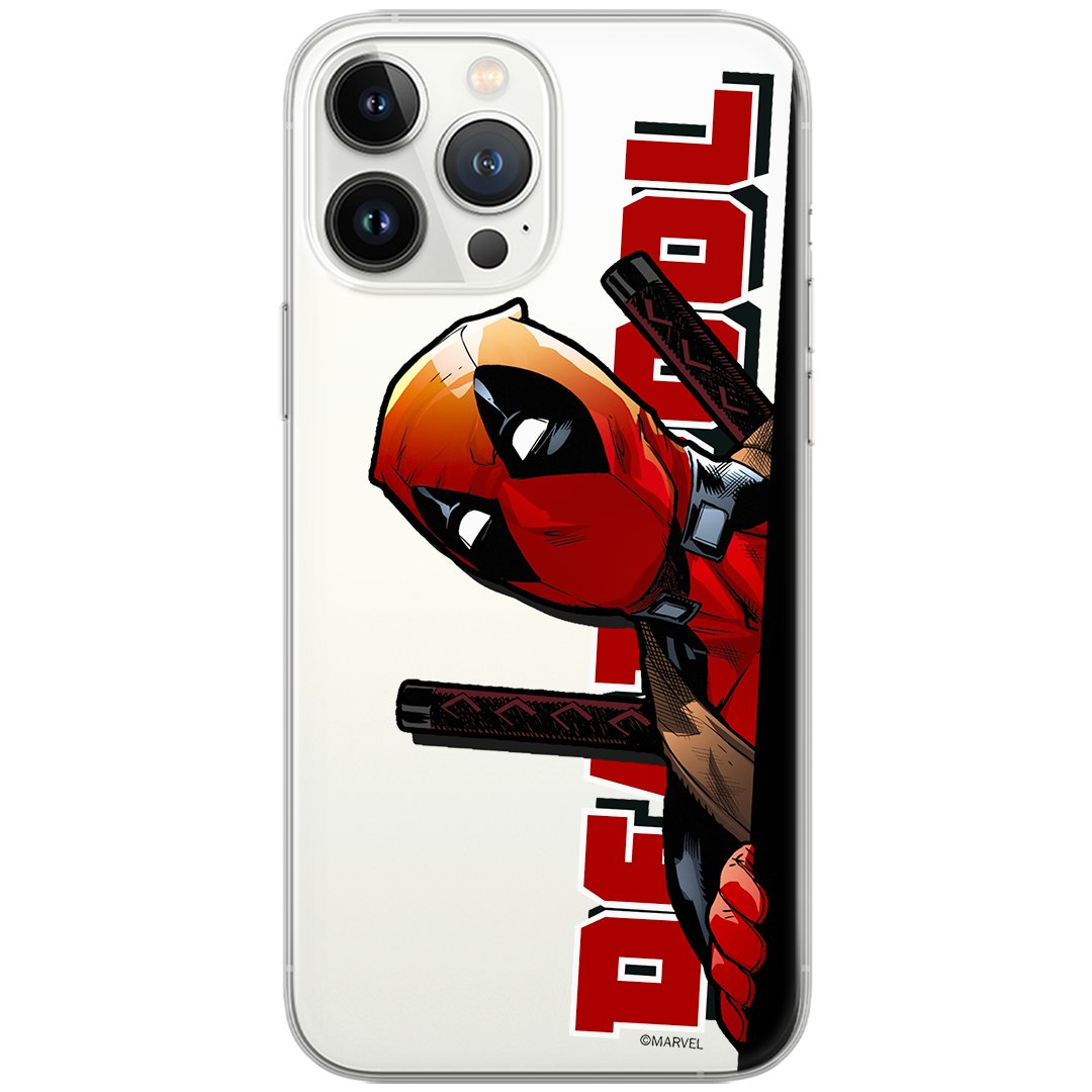 Etui Marvel dedykowane do Iphone 14 wzór: Deadpool 002 oryginalne i oficjalnie licencjonowane