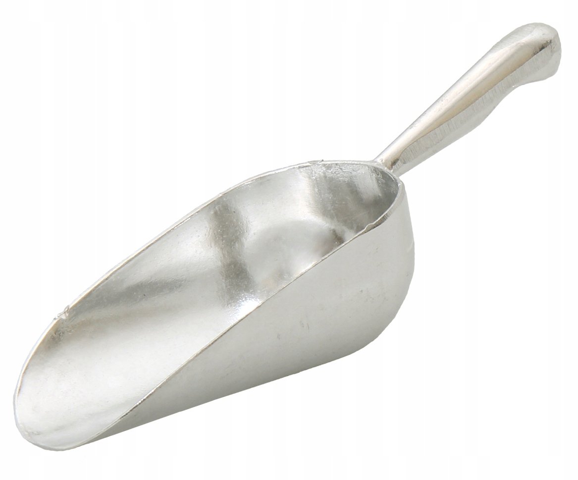 Szufelka aluminiowa łopatka do paszy 1L dozownik
