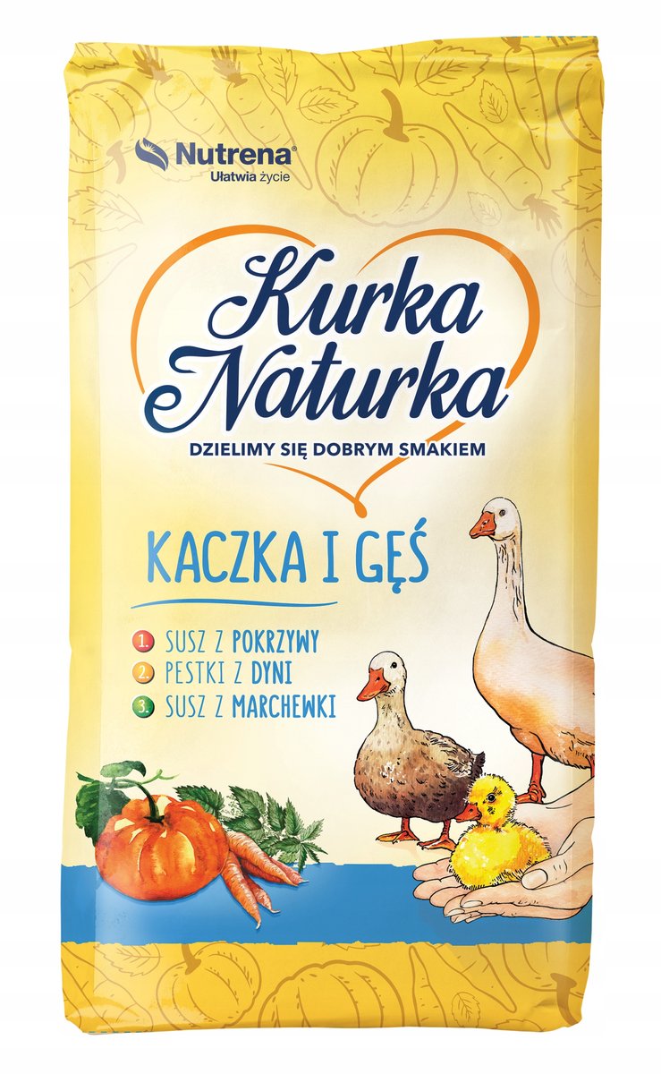 Pasza dla kaczek i gęsi karma 25kg KURKA NATURKA