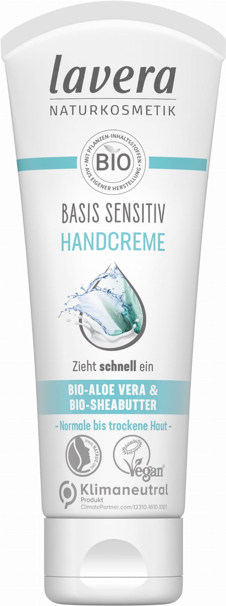 Lavera, Krem do rąk bio aloes i bio masło shea, 75 ml