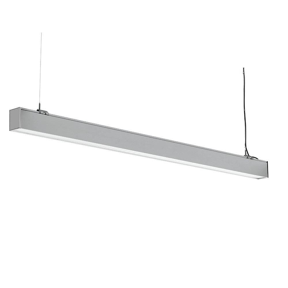 Oprawa Natynk/Zwieszana V-TAC LED Linear SAMSUNG CHIP 40W Do łączenia Srebrna 120cm VT-7-43 neutralna