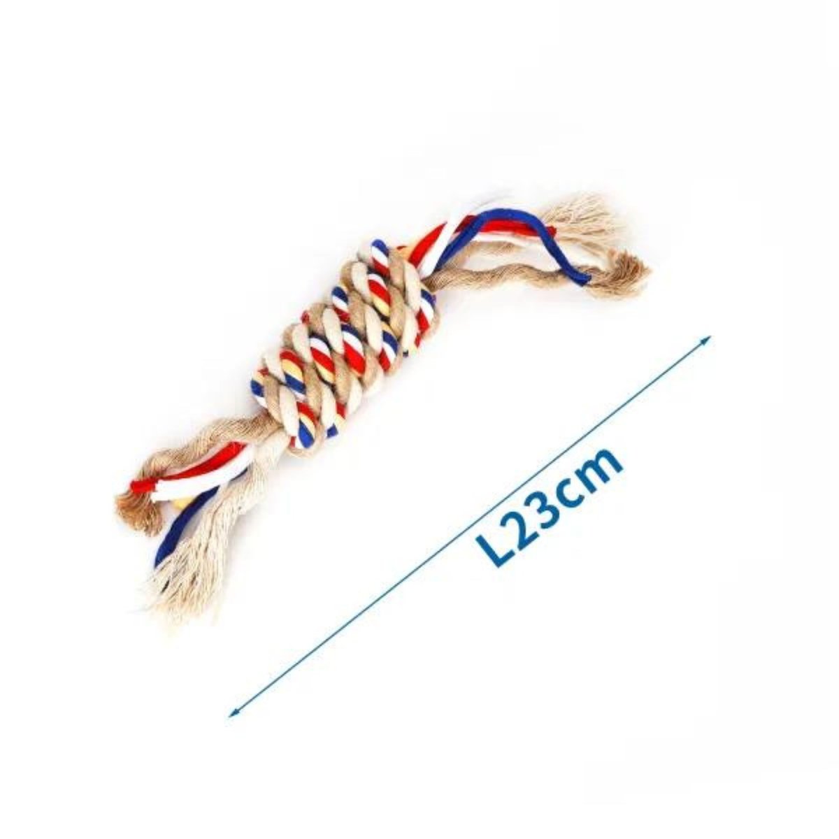 NOBLEZA Zabawka bawełniana sznurkowa 23cm