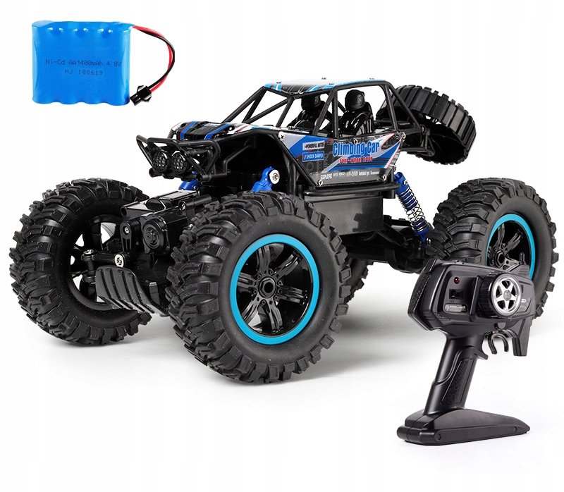 Zdalnie Sterowany Samochód Terenowy 4X4 Mz 2838 Niebieski