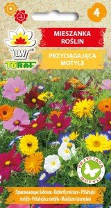 Mieszanka przyciągająca motyle nasiona kwiatów 1g