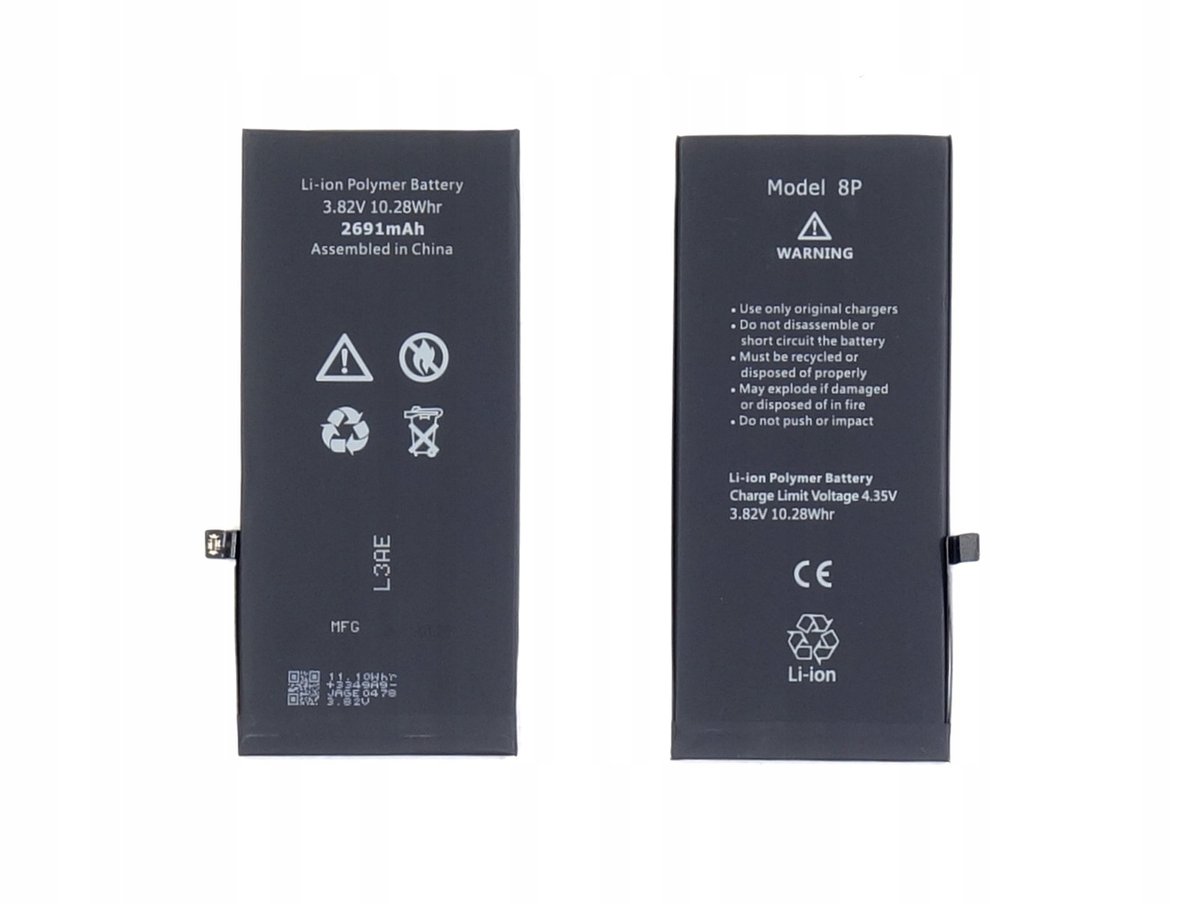 Bateria Do Apple Iphone 8 Plus 2691 Mah