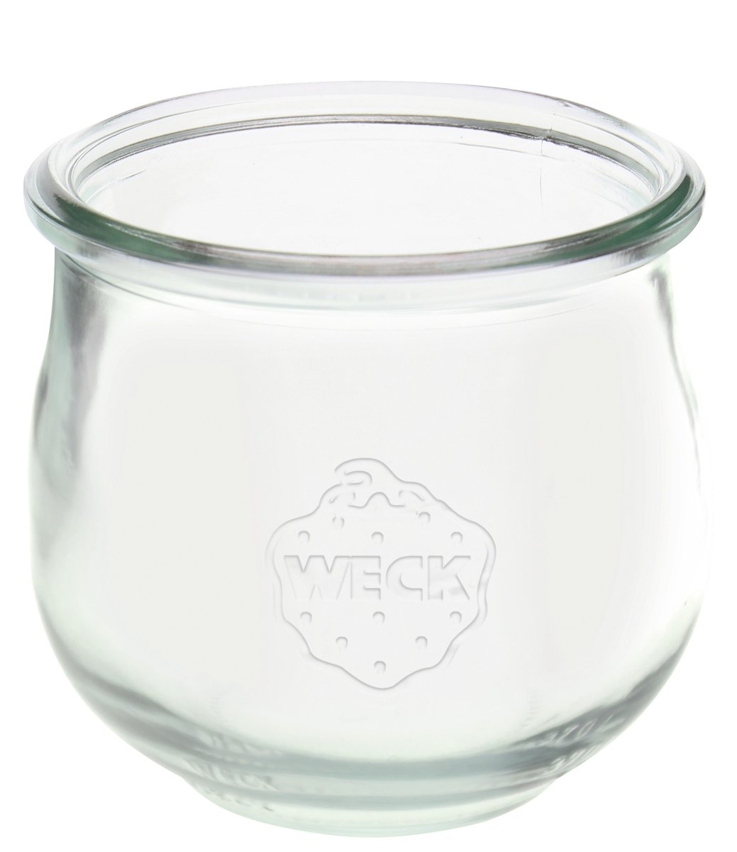Zestaw Słoików Weck Pojemność 370 Ml Średnica 80mm 12 Sztuk Bez Dodatków / Weck