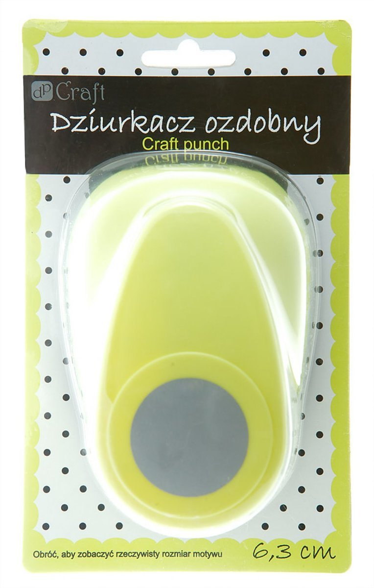 Dziurkacz Ozdobny 6,3 cm Koło