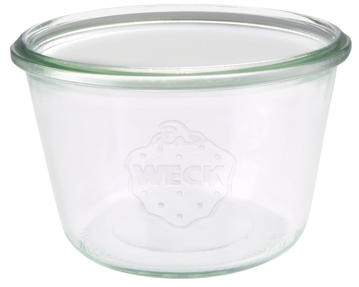 Zestaw Słoików Weck Pojemność 370 Ml Średnica 100mm 12 Sztuk Bez Dodatków / Weck