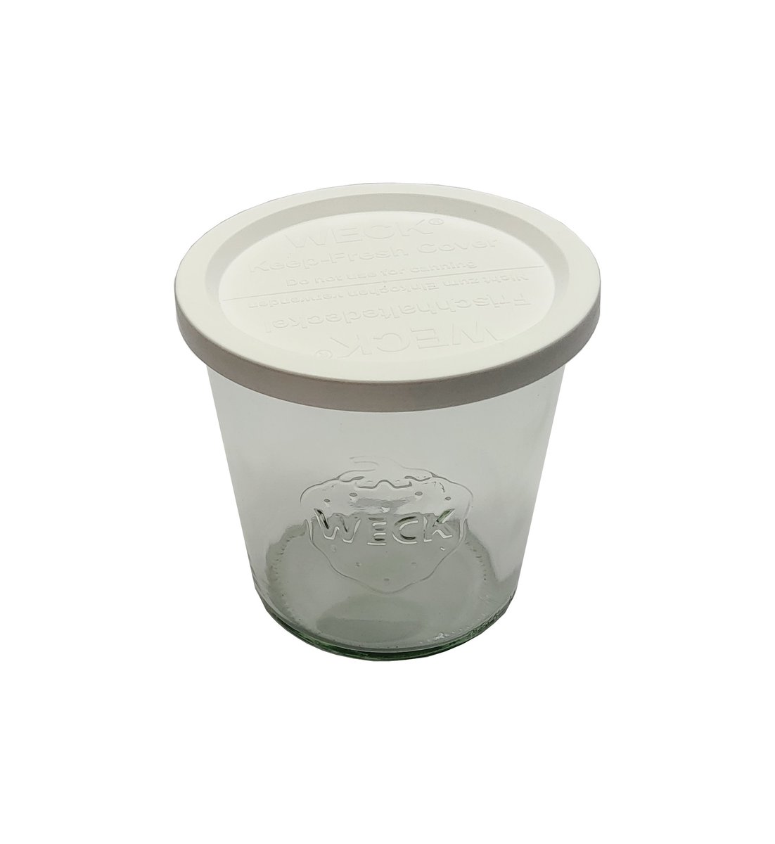 Zestaw Słoików Weck Pojemność 580 Ml Średnica 100mm 6 Sztuk + Plastikowe Wieka / Weck