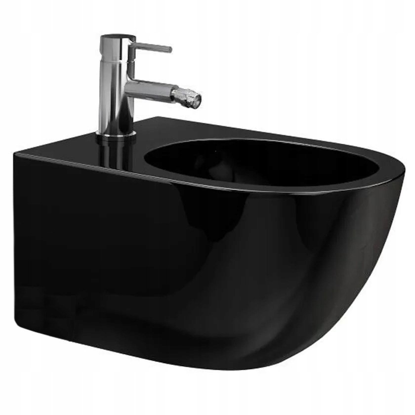 REA Bidet podwieszany Carlo Mini Czarny C6380