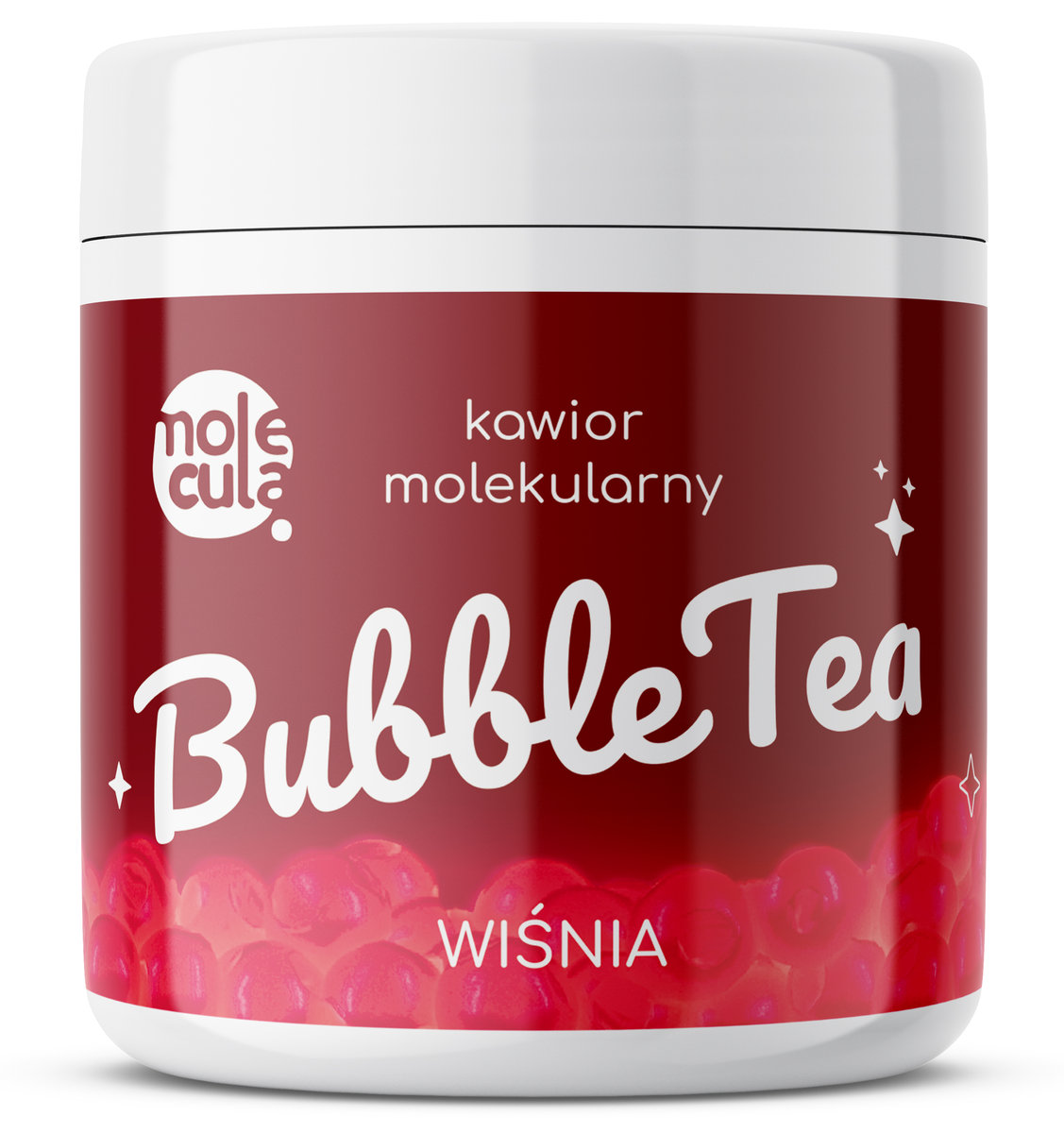 Molecula Molekularny kawior o smaku wiśnia do bubble tea 800 g