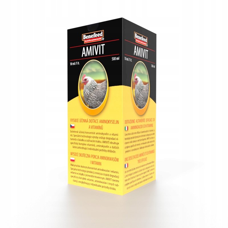 AMIVIT 0,5L Witaminy i aminokwasy dla drobiu kur