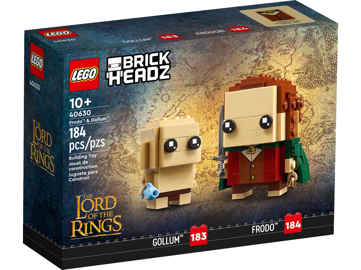 Lego Brickheadz Frodo I Gollum 40630