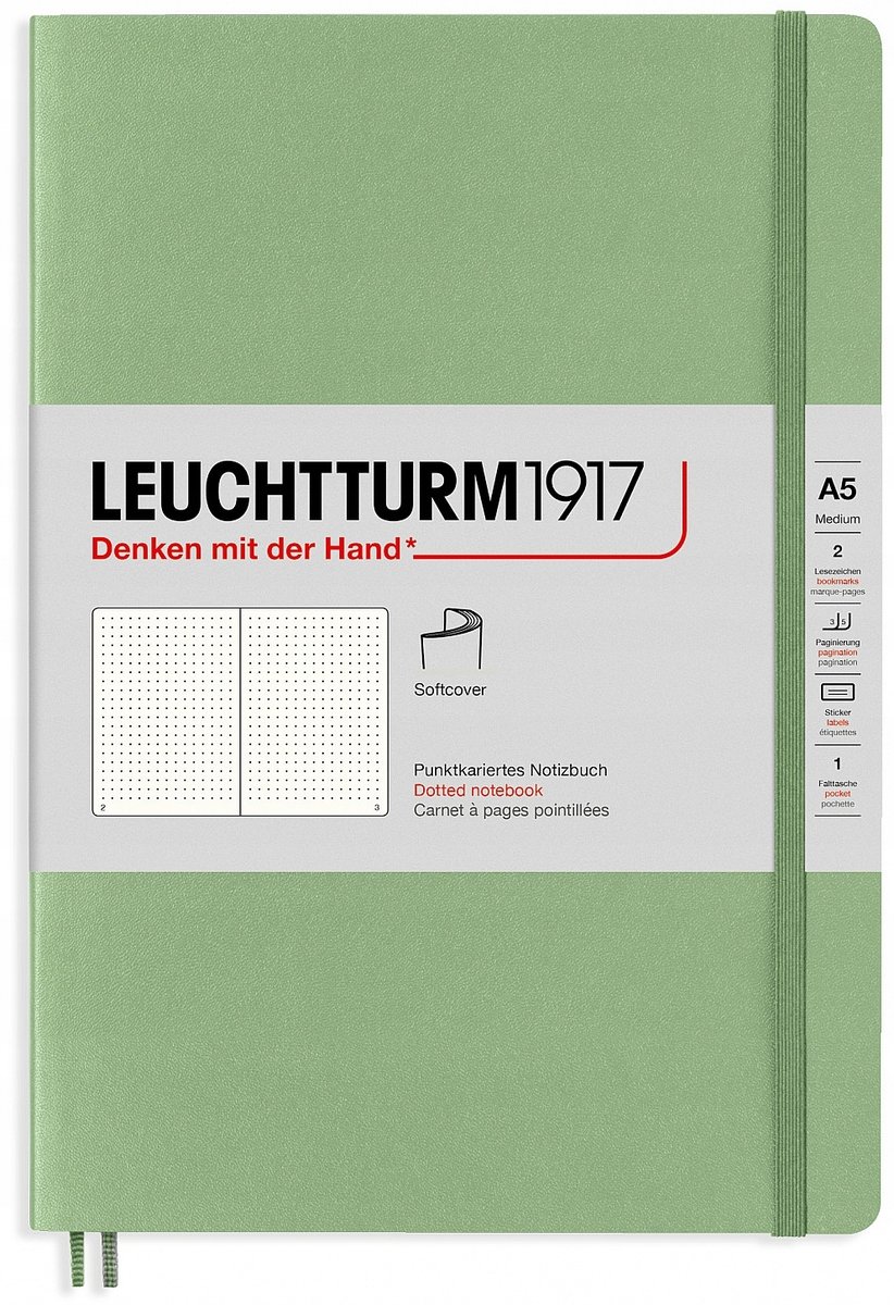 Leuchtturm1917 Notatnik Medium A5 Kropka Miękki