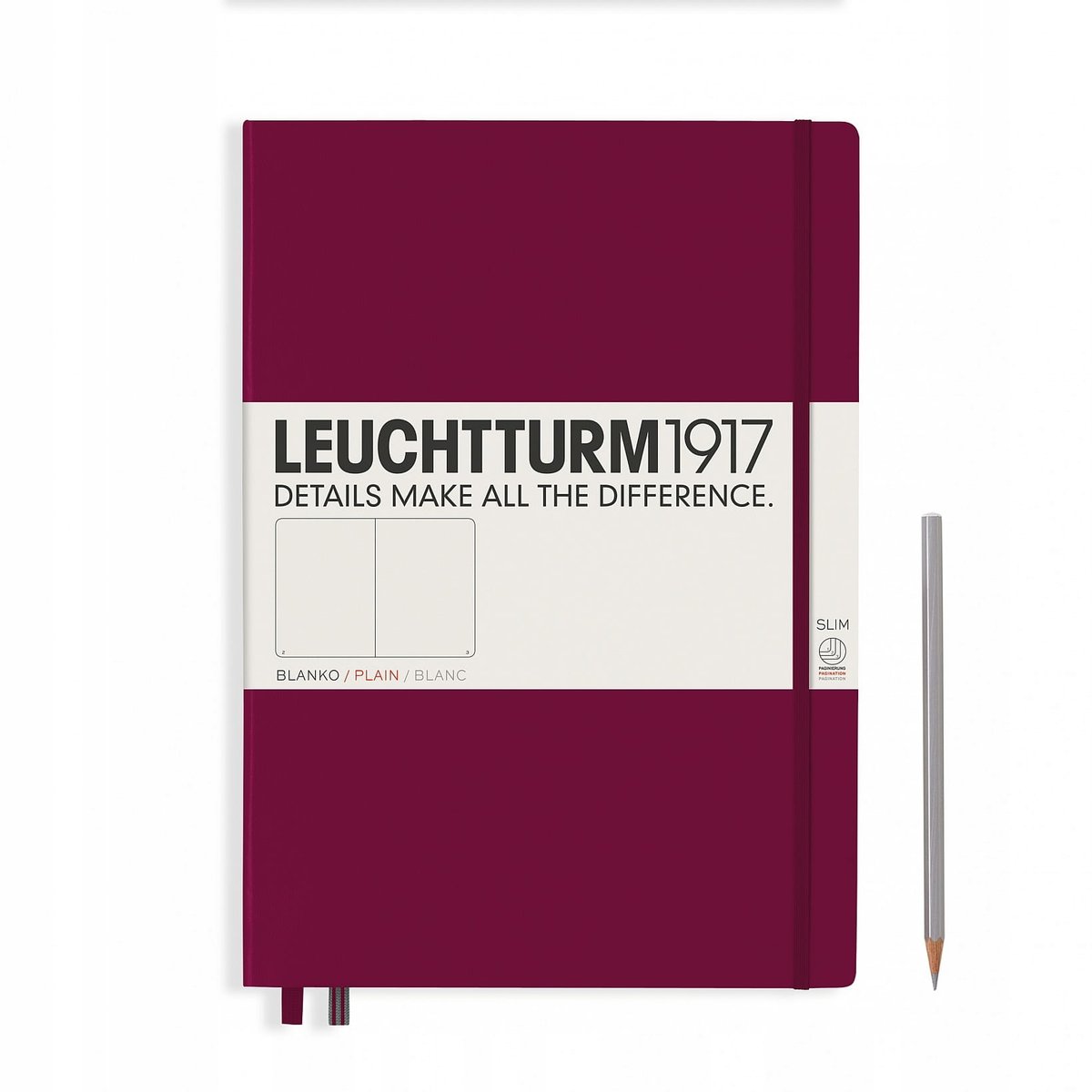 Leuchtturm1917 Notatnik Master Slim A4+ Gładki