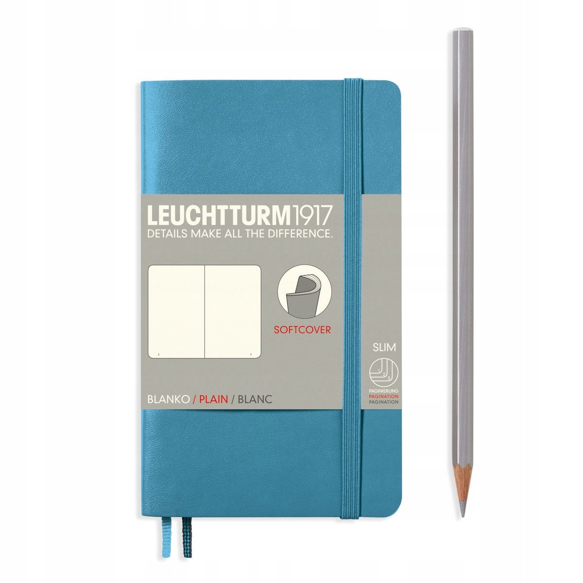 Leuchtturm 1917 notes Softcover, Nordic Blue 355303