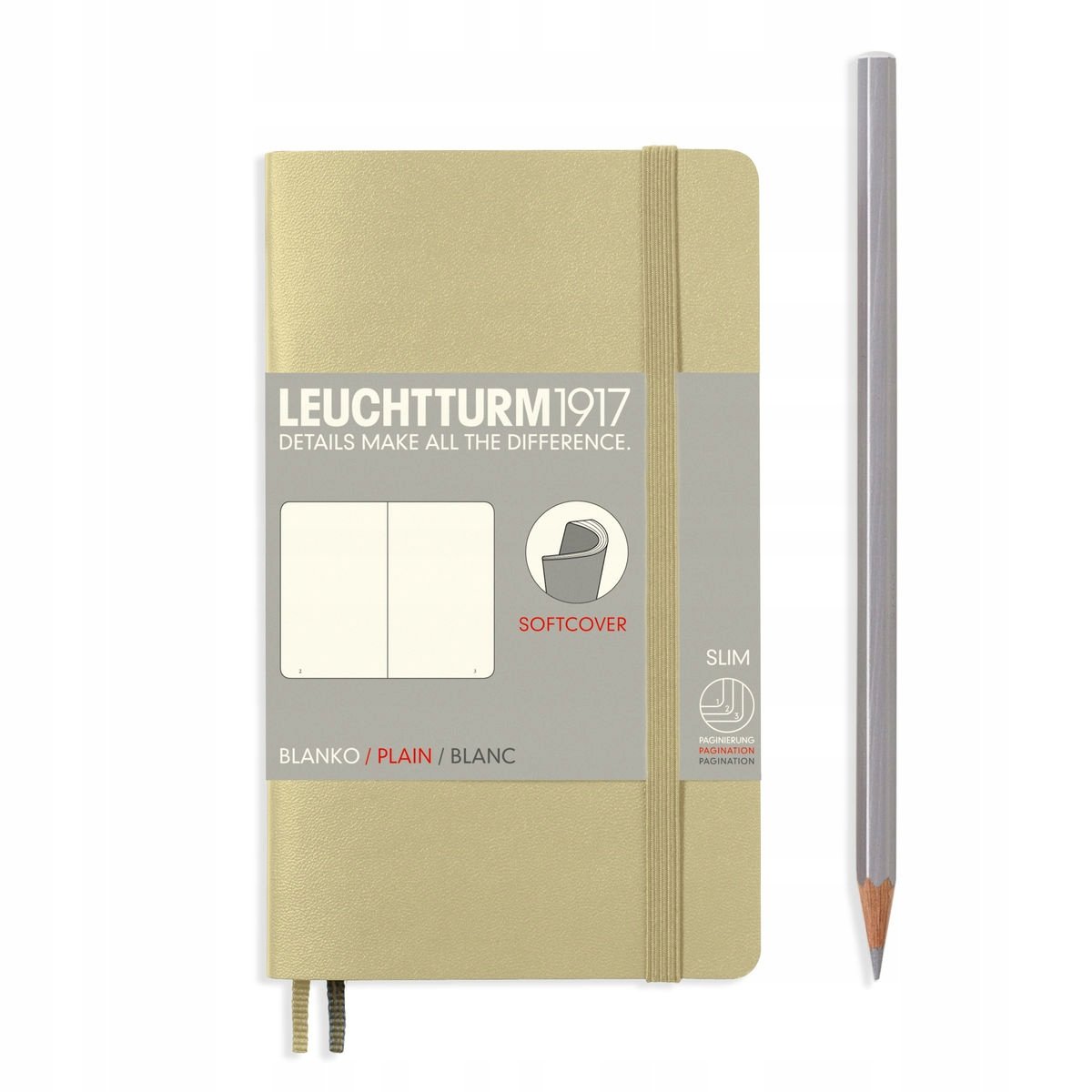 Leuchtturm 1917 notes Softcover, Sand 355309