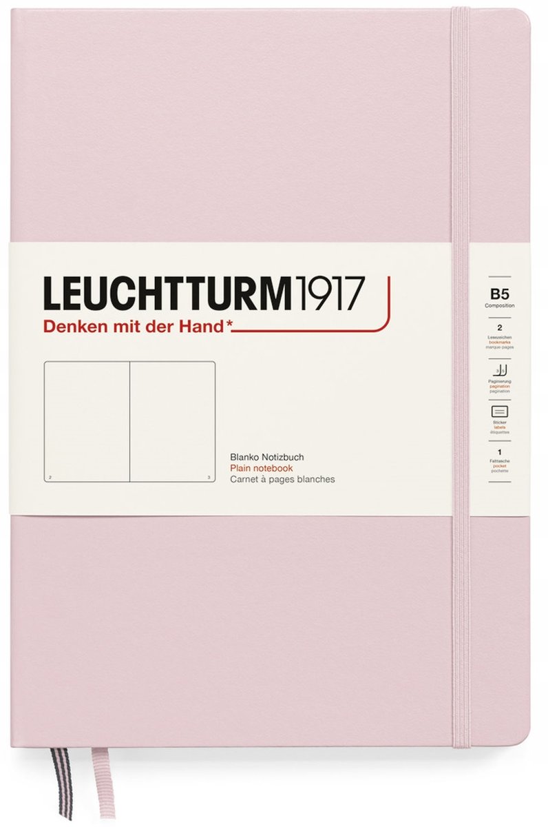 Leuchtturm1917 Notatnik Notes Twardy B5 Gładki