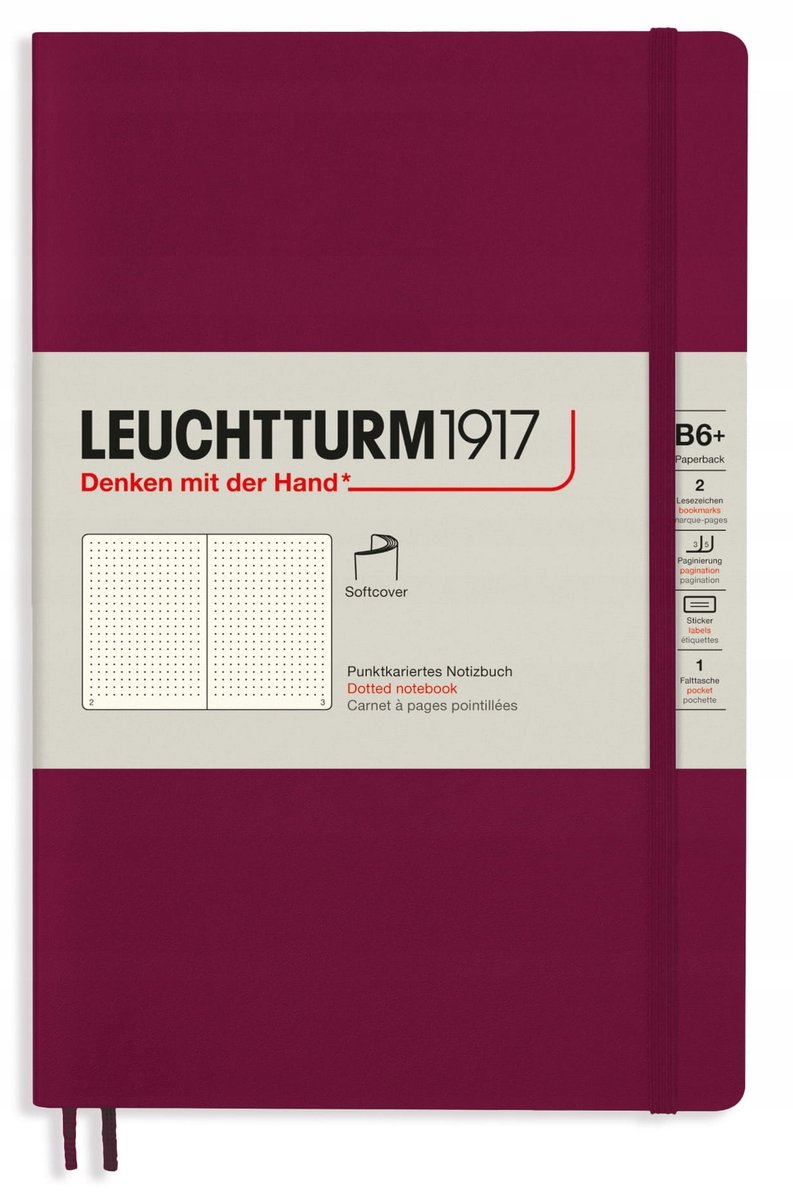 Leuchtturm1917 Notatnik Notes Miękki B6 Kropka