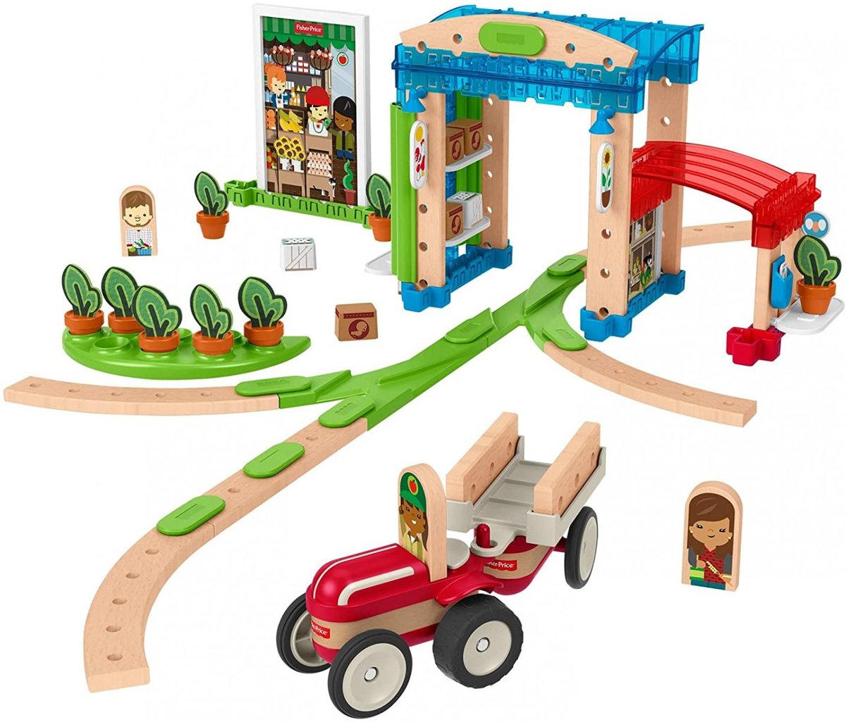 Fisher Price Wonder Zestaw Miasteczko + Domek
