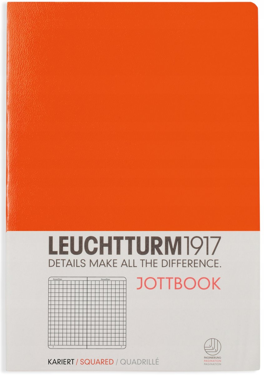 Leuchtturm1917 Notatnik Notes A5 Kratka Jottbook