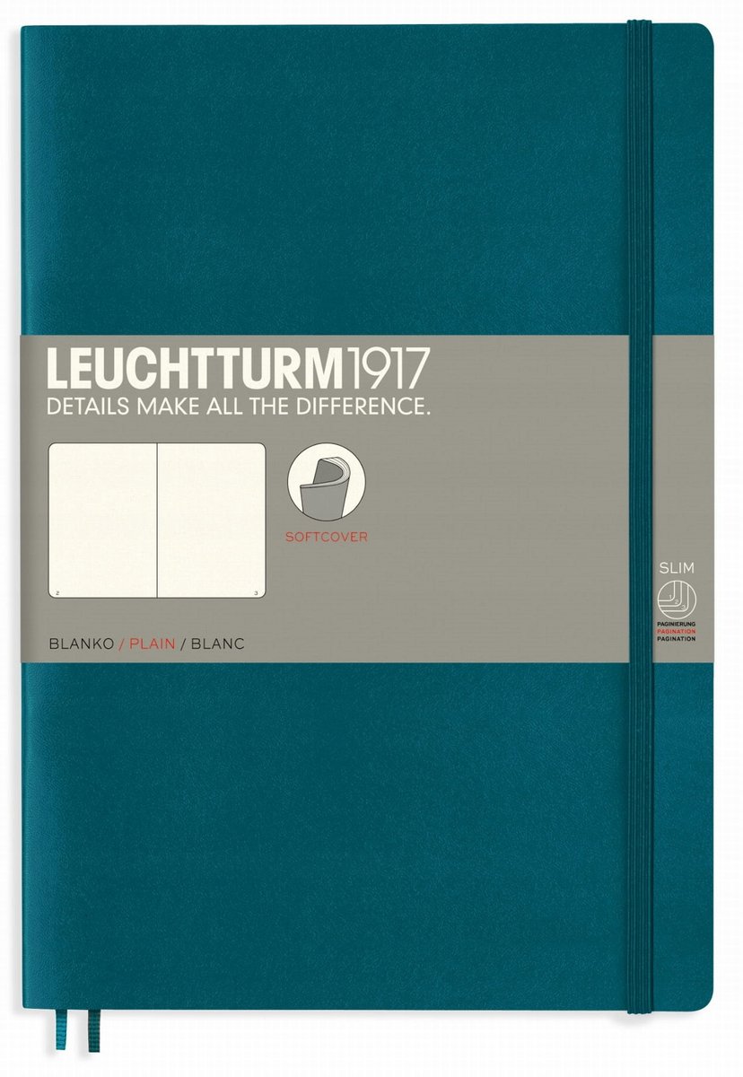 Leuchtturm1917 Notatnik Notes Miękki B5 Gładki