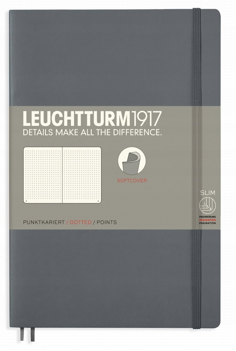 Leuchtturm1917 Notatnik Notes Miękki B6 Kropka