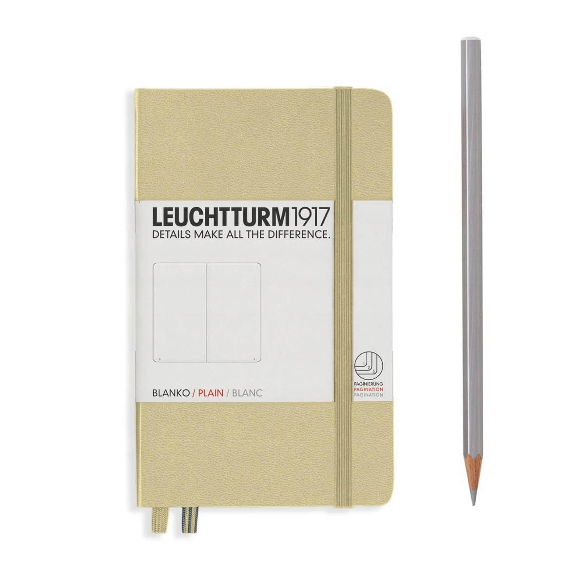 Leuchtturm1917 Notatnik Notes Pocket A6 Gładki