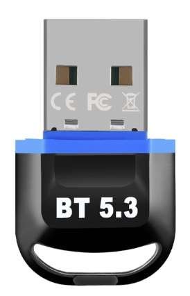 Mini Adapter Bluetooth 5.3 Usb Odbiornik Nadajnik Do Komputera Czarny