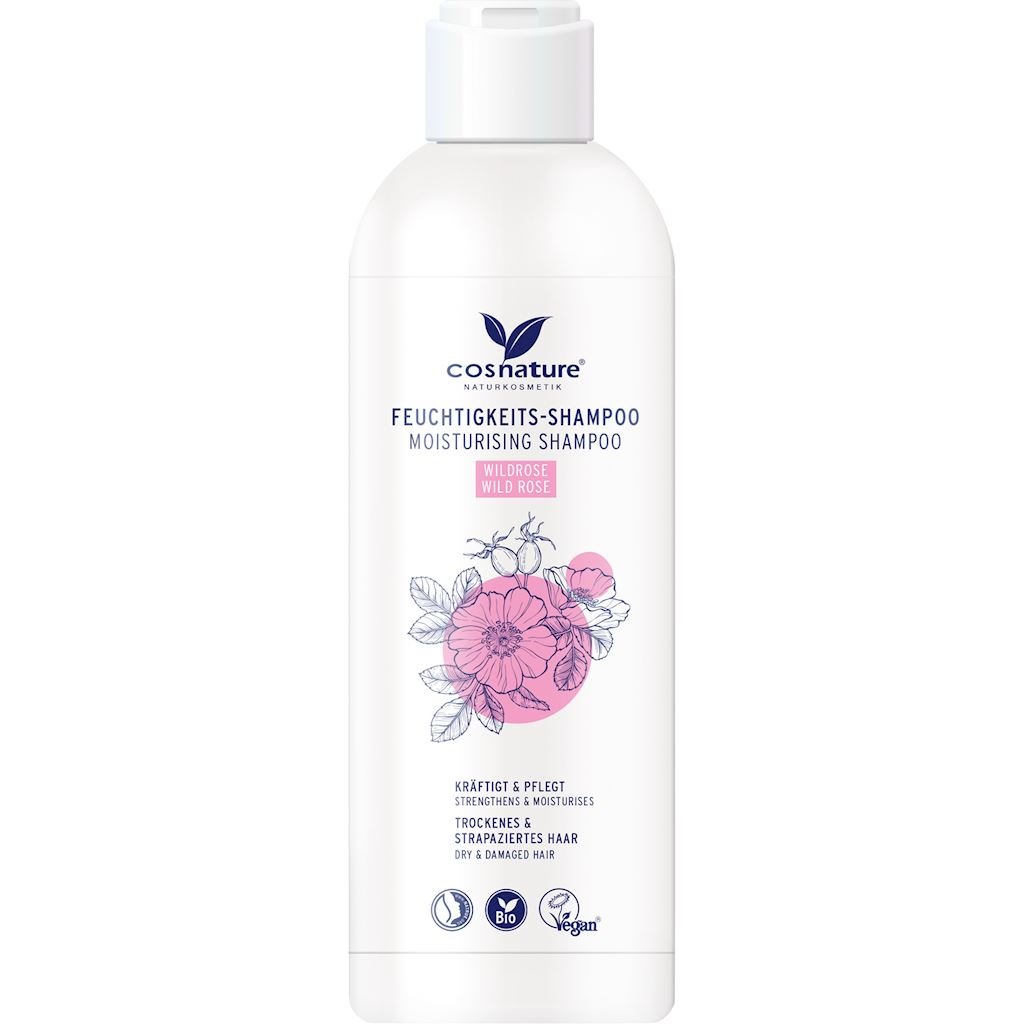 Cosnature Szampon do włosów nawilżający dzika róża eco 250 ml