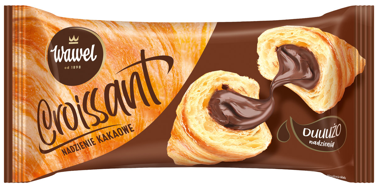 Wawel Croissant z nadzieniem kakaowym 50g