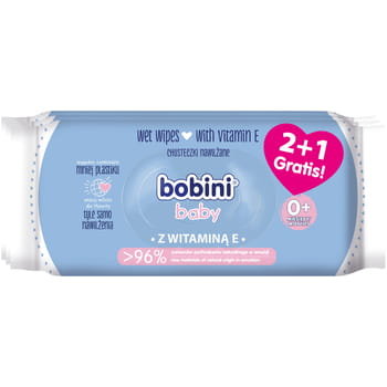 BOBINI BABY Chusteczki nawilżane dla dzieci i niem