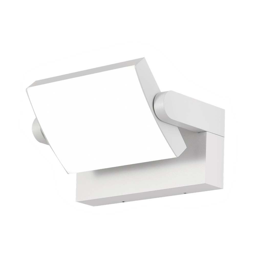 Kinkiet Oprawa Elewacyjna V-TAC 17W LED Biała IP65 VT-11020 ciepła 2520lm