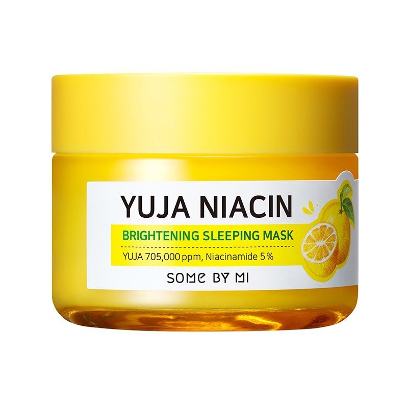 Some By Mi Some By Mi Yuja Niacin Brightening Sleeping Mask Rozjaśniająco - nawilżająca maska na noc 60 g