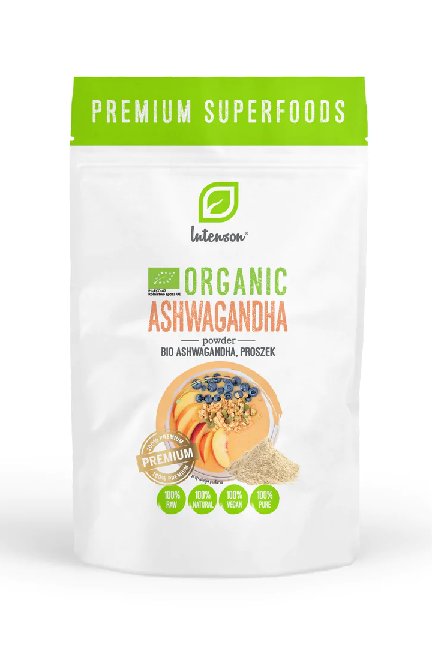 Intenson Bio Ashwagandha proszek 90 g