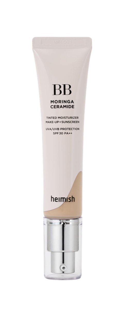Heimish, Moringa Ceramide, Krem BB SPF 30 PA++23N Light Medium
