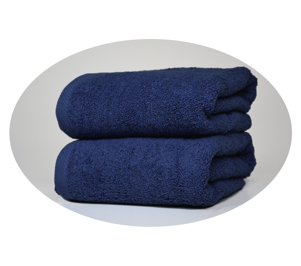 Ręcznik Granatowy Hotelowy Kąpielowy 100X50 - Extra Soft