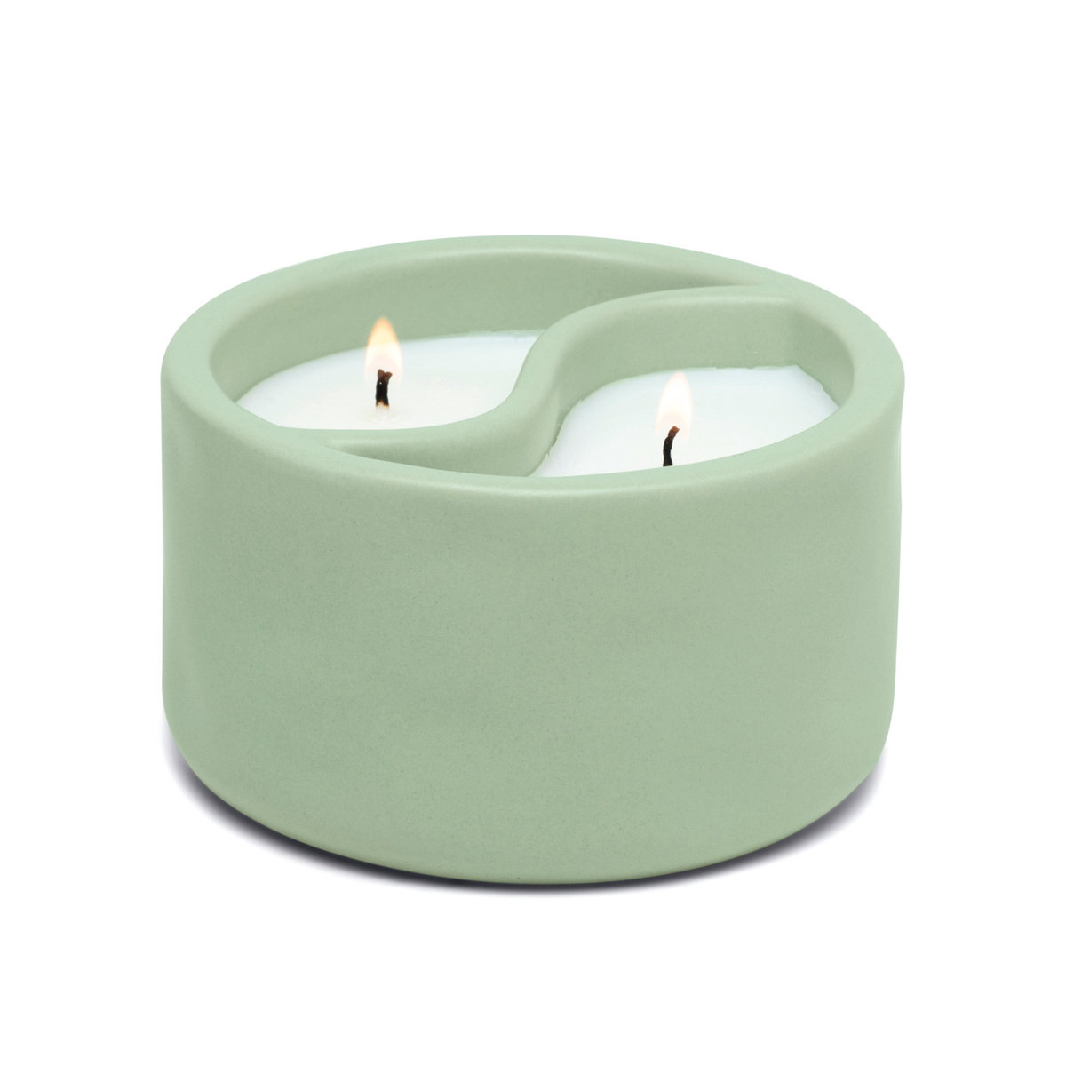 Świeca Ceramiczna 'Yin Yang' Zielona - Green Tea 311G | Paddywax