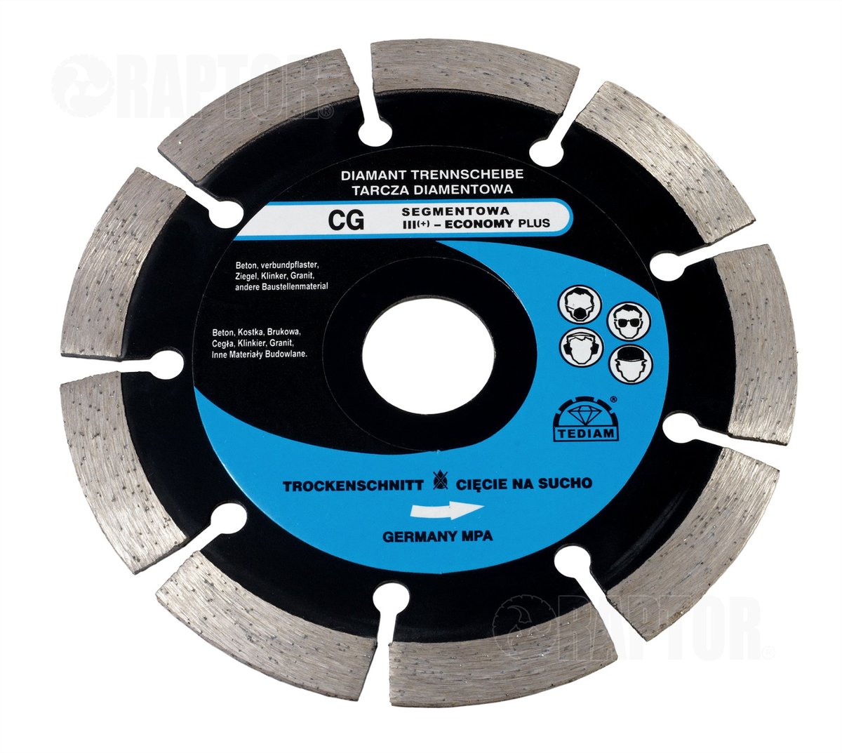 Tarcza Diamentowa Beton Kostki Bruk 125 mm