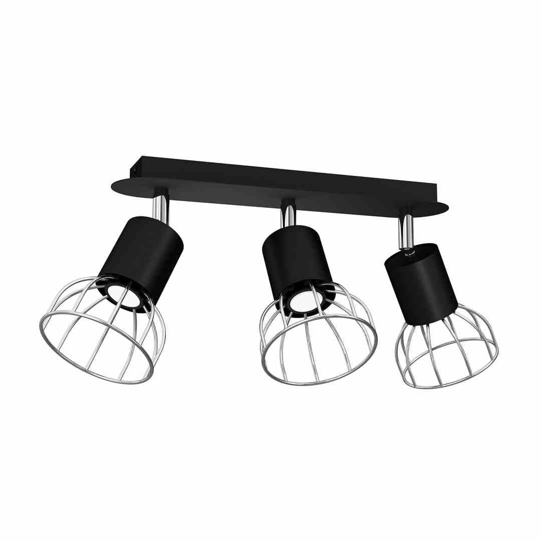Milagro Lampa sufitowa Spot LED Ready chromowany druciany MLP7357 MLP7357