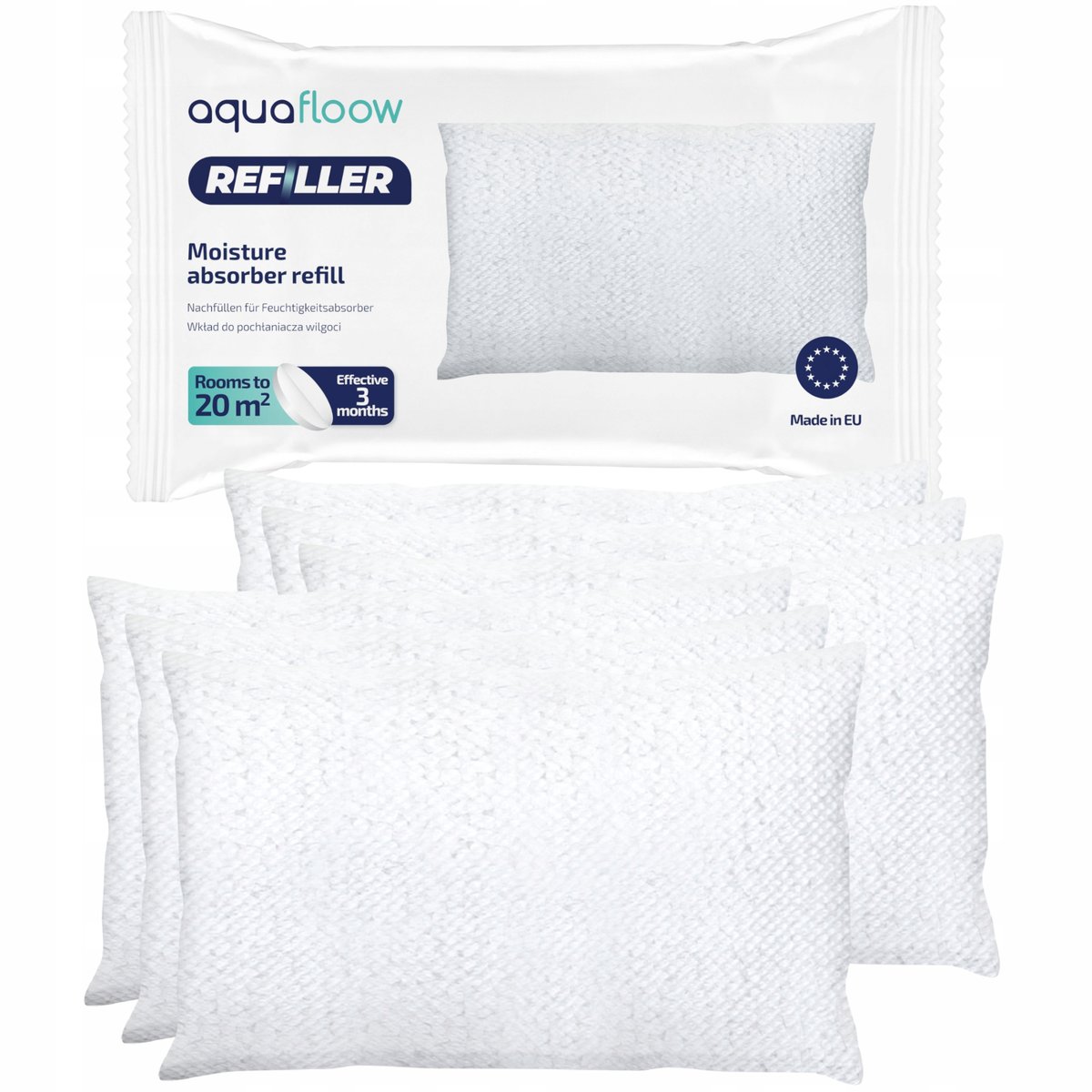 Wkłady Woreczek Pochłaniacz Wilgoci Osuszacz 6 Szt