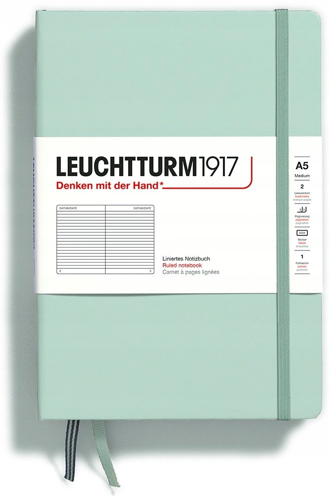 Leuchtturm1917 Notatnik Notes Medium A5 Linia