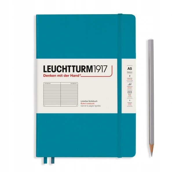 Leuchtturm1917 Notatnik Notes Medium A5 Linia