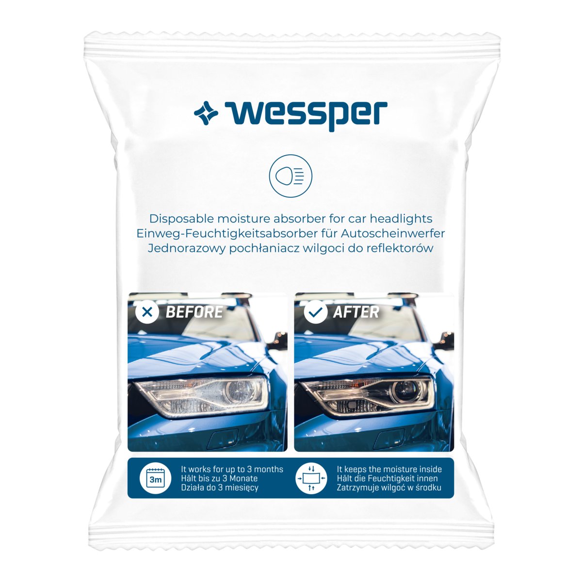 Pochłaniacz Wilgoci Do Reflektorów Lamp Auta