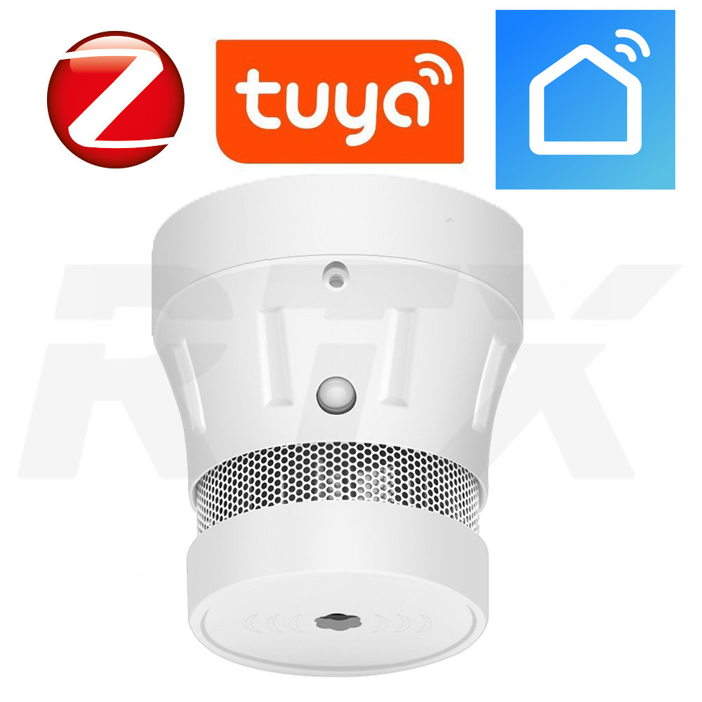 Czujnik Detektor Dymu Zigbee Tuya Smart