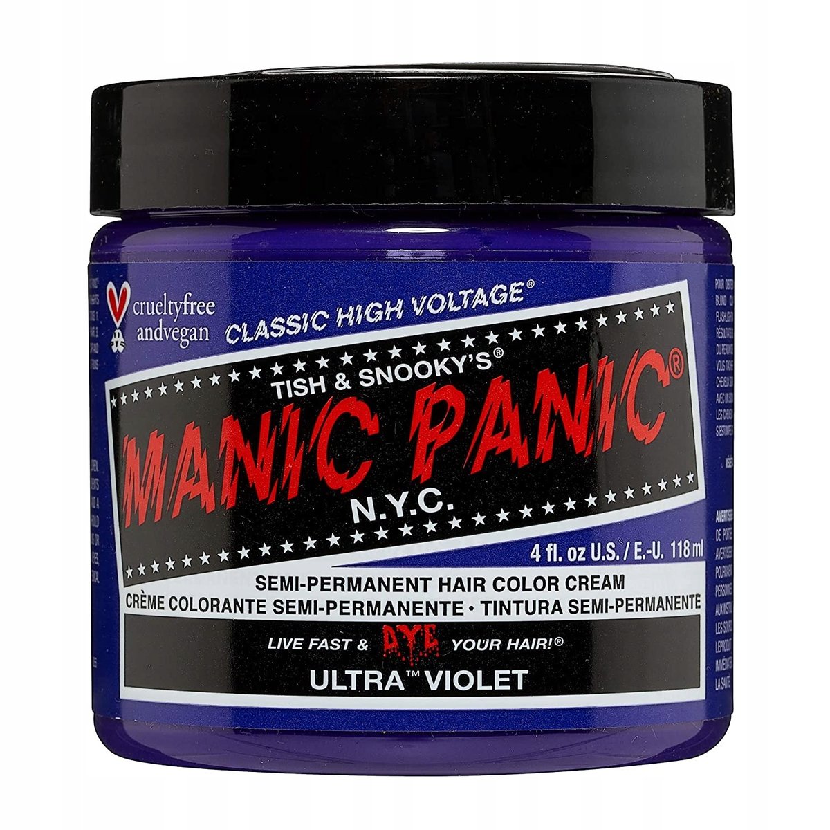 Manic Panic, Farba do włosów toner, Ultra Violet